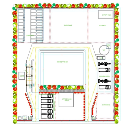 Construction of Scientific Regular Waste Processing Plant